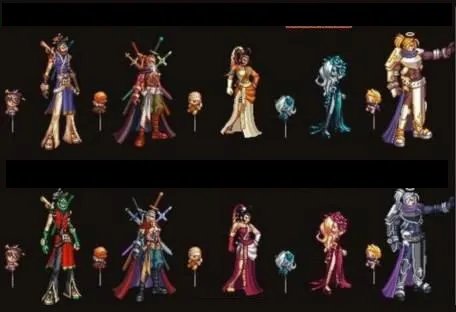 《DNF》历届cos套时装外观汇总