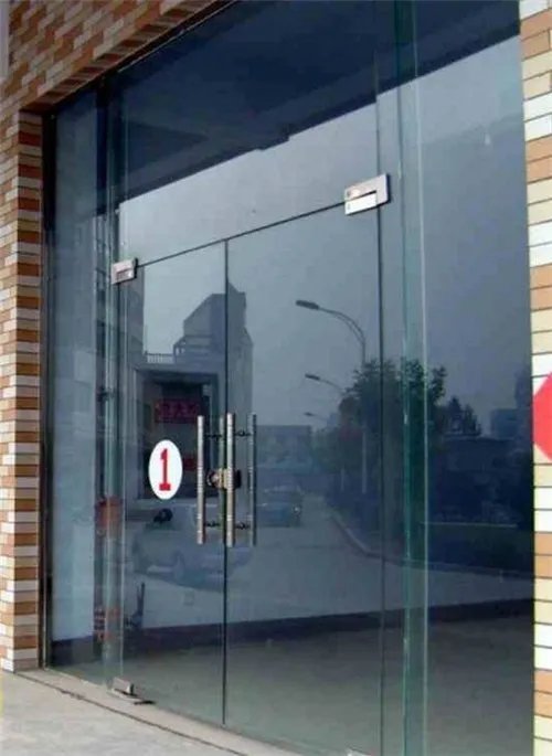 玻璃门地弹簧怎么拆