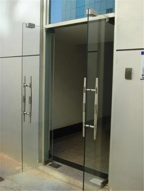 玻璃门地弹簧怎么拆