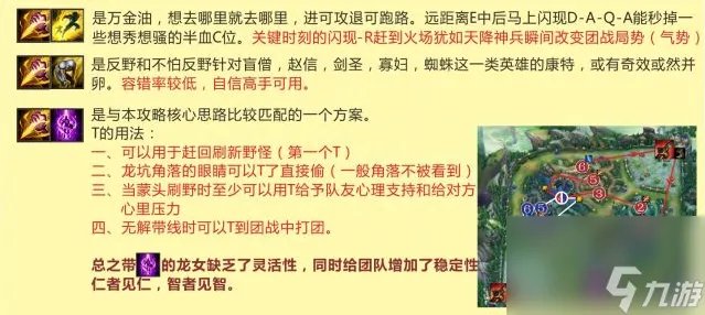 英雄联盟龙女打野技巧推荐 lol手游龙女速刷流程