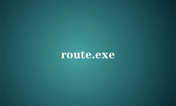 route.exe