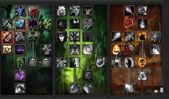 怀旧服术士天赋加点