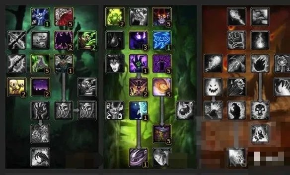 怀旧服术士天赋加点