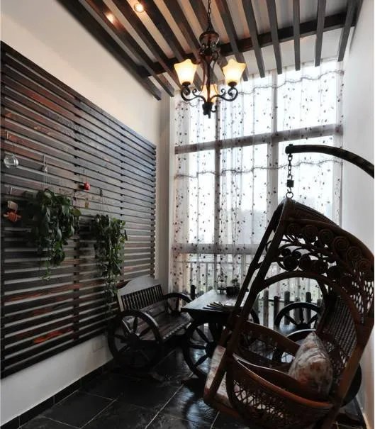 给你的花园阳台吊个顶吧~