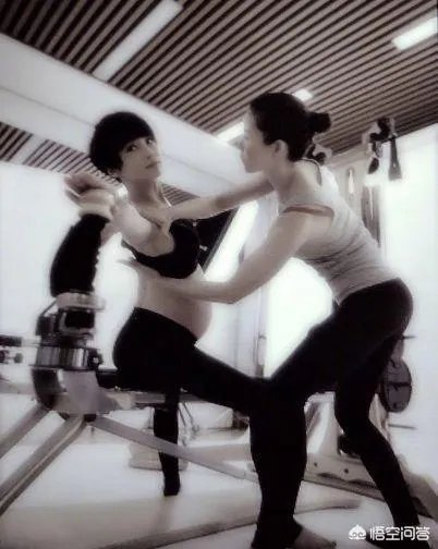 有哪些女明星为了保持身材，怀孕了还坚持健身？