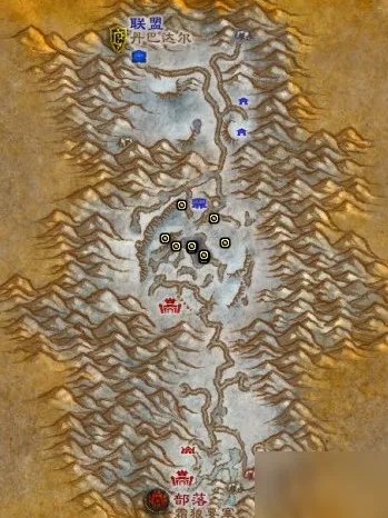 《魔兽世界怀旧服》富瑟银矿攻略 位置分布大全