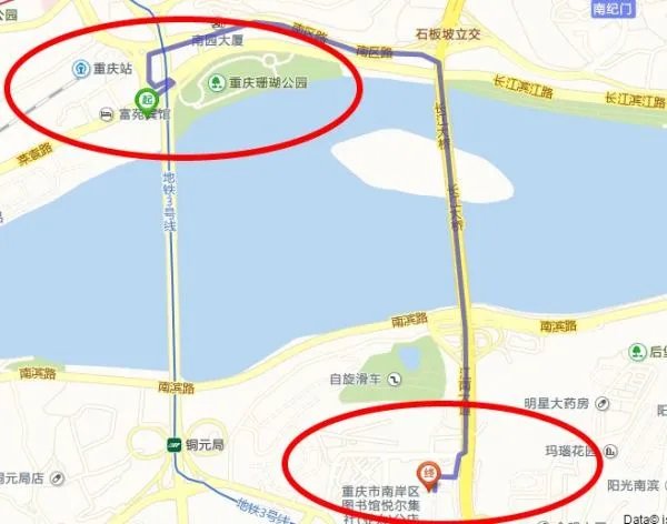 重庆菜园坝汽车站到南坪亚太商谷有多远 坐车要多久 怎么坐车