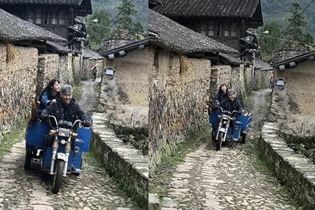 吴秀波拍戏被偶遇画风清奇 节目照曝光穿搭很休闲