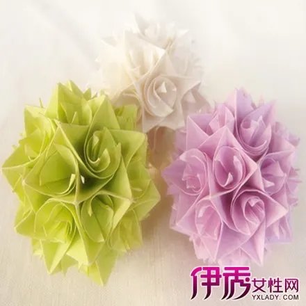 皱纹纸花的折法图解大全