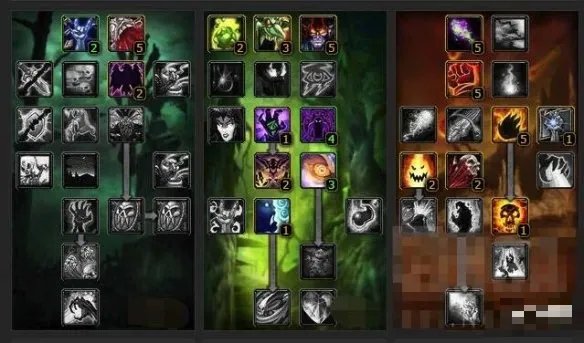 怀旧服术士天赋加点