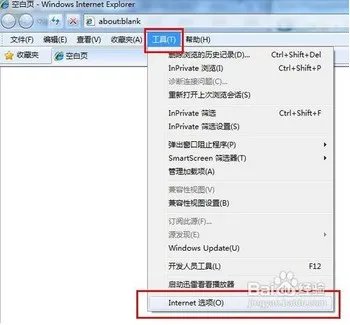 internet explorer无法打开 站点,已终止操作。怎么处理?