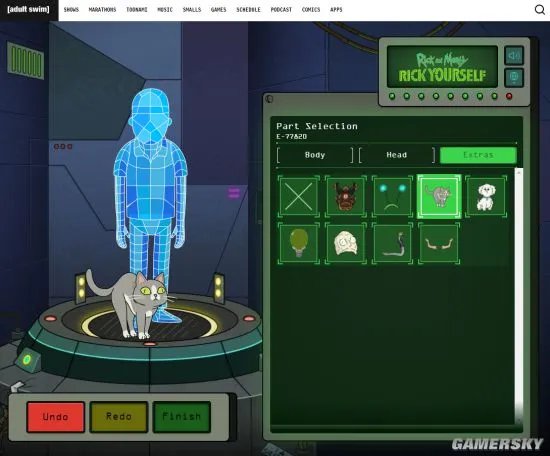 《瑞克和莫蒂》官方推出捏人网页 捏个自己的瑞克