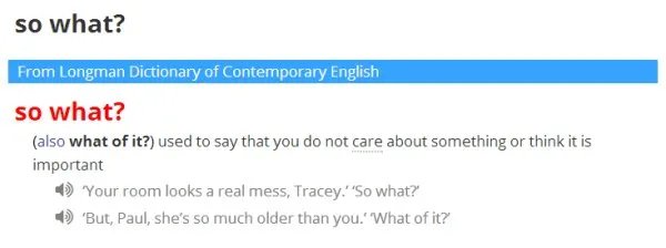 so what中文什么意思啊