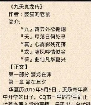 九天真龙传攻略