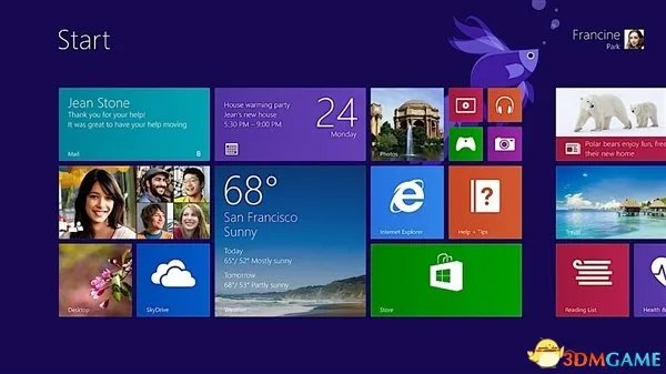 Windows 8.1预览版多图抢先围观 开始按钮回归