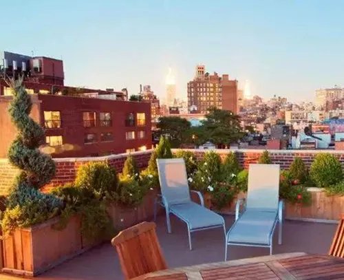 高层露台装修效果图 高层三楼带露台装修必须封好