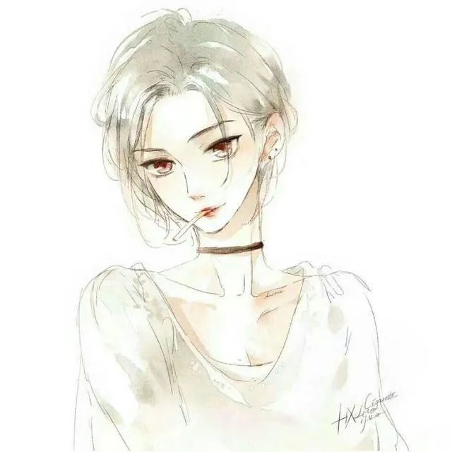 求唯美背影和非主流的女生头像？