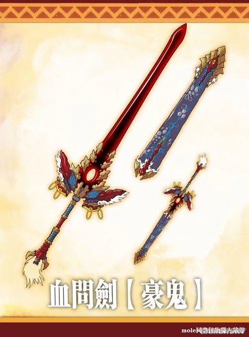 国人原创《怪物猎人》艺术图 水平赶超日系H同人 画师mole访谈