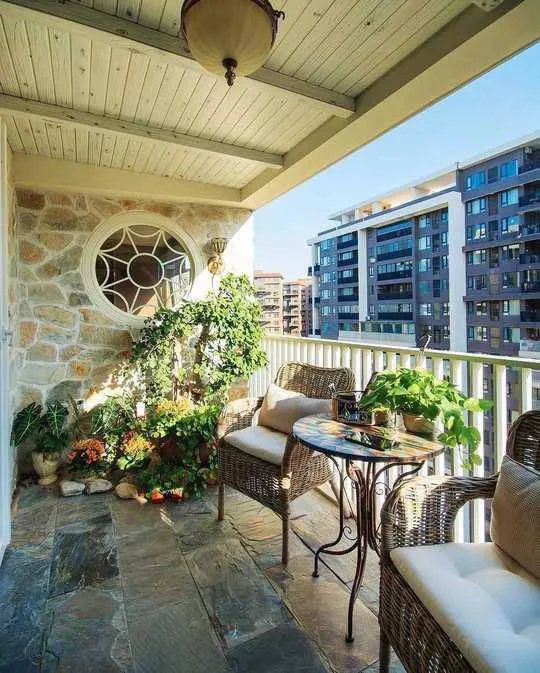 给你的花园阳台吊个顶吧~