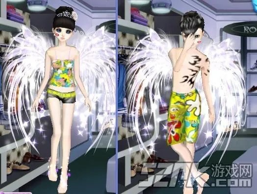 QQ炫舞情侣装搭配推荐 简单搭配穿出新感觉