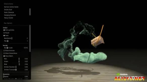 液体效果相当牛X！N卡最新游戏技术Flex特效展示