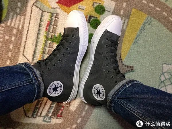 我的第N双鞋 篇十一：Lunar加持！CONVERSE 匡威 Chuck Taylor All Star II 高帮帆布鞋（附与一代对比）