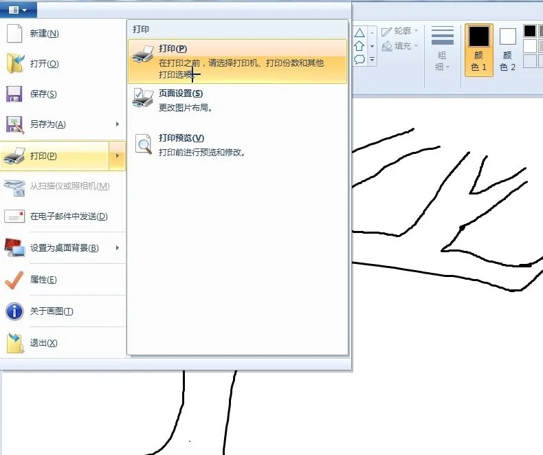 电脑怎么自定义打印布局? 系统自带的布局打印出来的图片太大了。。。