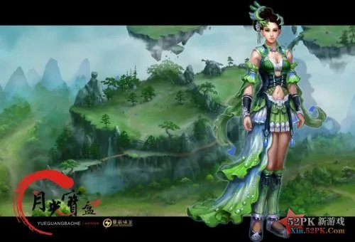 《月光宝盒OL》游戏原画