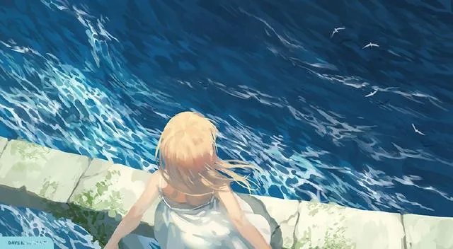 求唯美背影和非主流的女生头像？