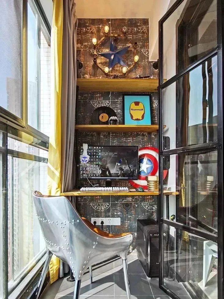 92平北欧风二居室，采光好棒，还有文化砖电视背景墙