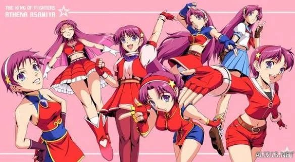 《拳皇》灵魂人物成长史 女神麻宫雅典娜也穿比基尼?